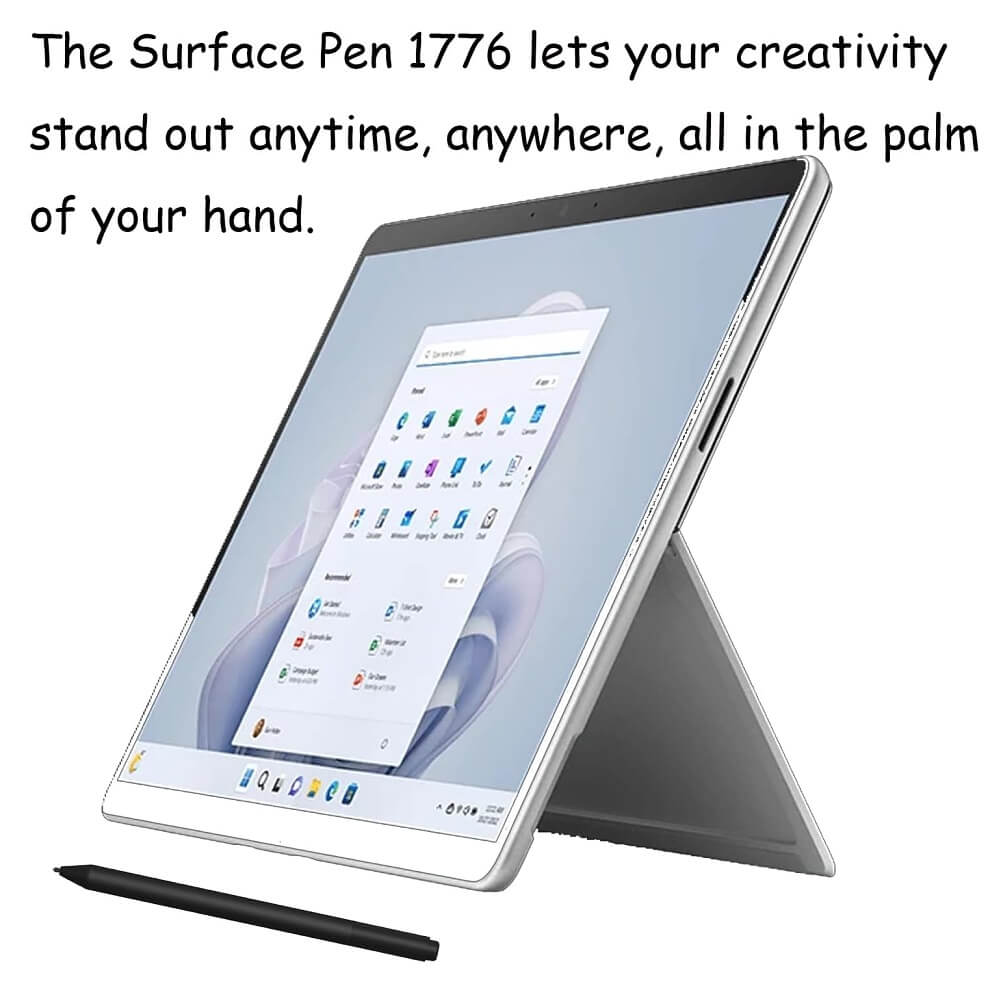 Microsoft® Surface Stylus Pen (EYU-00002) Bluetooth 4.0 Pen with 4096 Levels Pressure & Magnetic Adsorption - Imported from UK