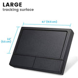 perixx PERIPAD-704 Wireless Touchpad, Large Size Portable Track Pad for Desktop & Laptop - Imported from UK