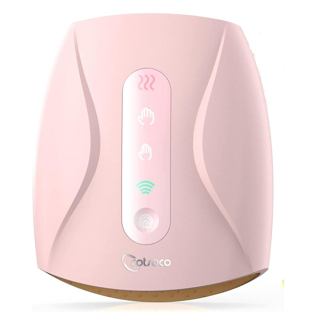 Cotsoco Wireless Rechargeable Hand Massager with Heat, 3 Levels Compression Pressure Point Therapy for Arthritis, Pain Relief, Finger Numbness, (Container Product Without Box) - Imported from UK