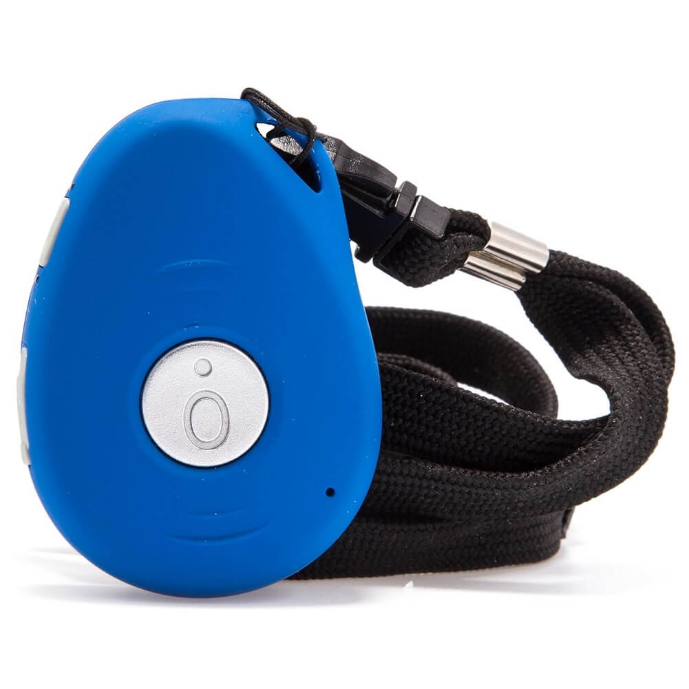 SureSafe GO Personal Fully Mobile GPS Tracking, GPS Tracking Alarm, Fall Detection, Water Resistant with Wristband, Belt Clip & Lanyard - Imported from UK