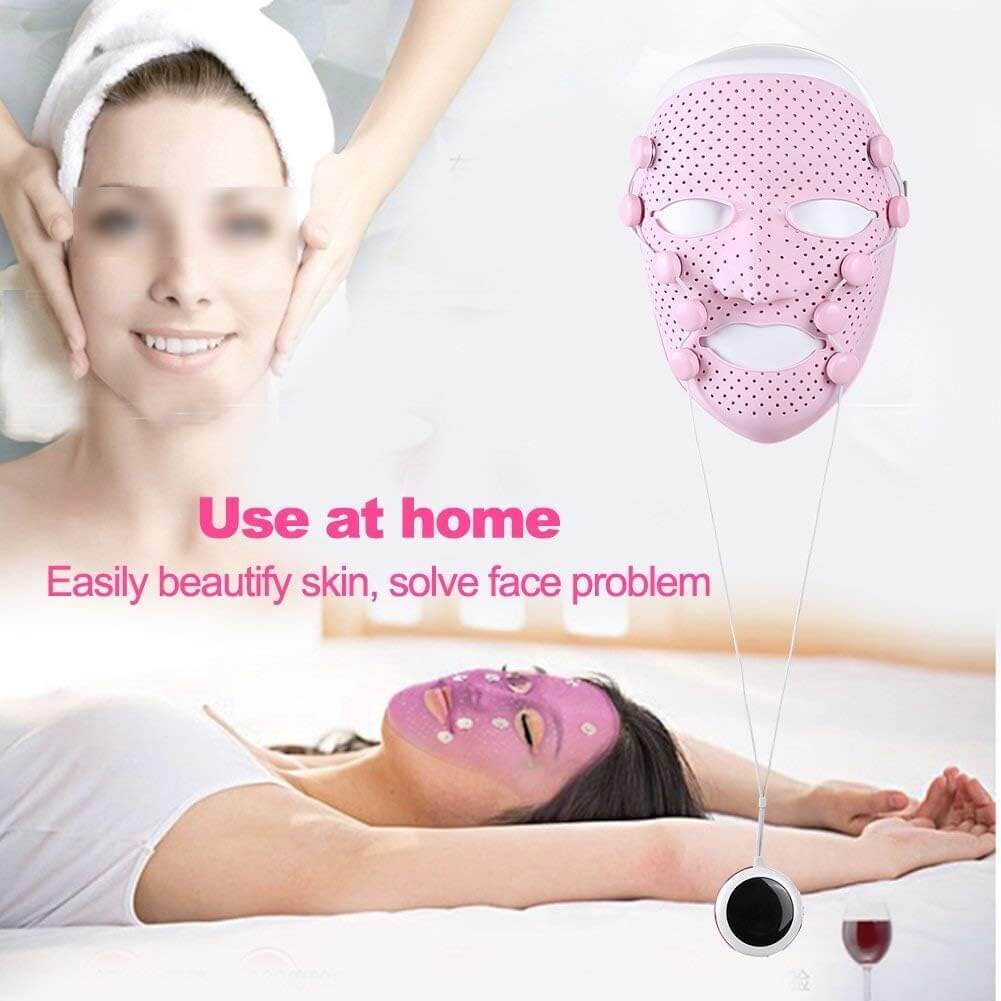 IMATE Smart Face Massager, Facial Massage Mask, 3D Magnetic Vibration Massage SPA Beauty Mask, Anti‑Wrinkle & Face Lifting Machine, A Skin Care Product - Imported from UK