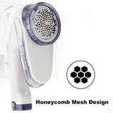 AquaPur Lint Remover, Battery Operated Fabric Shaver / Lint Catcher with Large Shaving Head Removable Bin & Stainless Steel Blade - Imported from UK