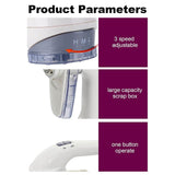 AquaPur Lint Remover, Battery Operated Fabric Shaver / Lint Catcher with Large Shaving Head Removable Bin & Stainless Steel Blade - Imported from UK