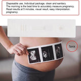 PEPECARE HCG Early Pregnancy Testing Pen, Easy Detection Pregnancy Home Testing Tool High Accuracy & Independent Packaging 5pcs (Container Product as it is, No Warranty, No Guarantee, No Return, No Exchange) - Imported from UK