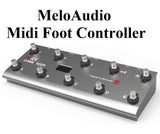 MeloAudio Midi Commander Guitar Base Multi-Effects Portable USB MIDI Foot Controller, Foot Switches - Imported from UK