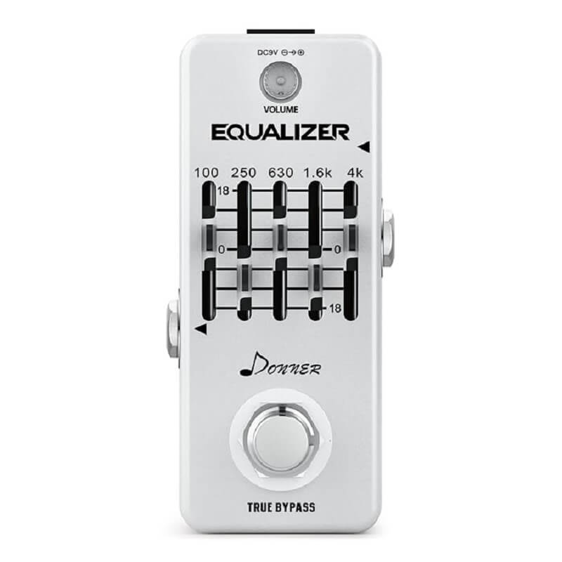 Donner Equalizer Pedal 5-band Graphic EQ Guitar Effect Pedal - Imported from UK