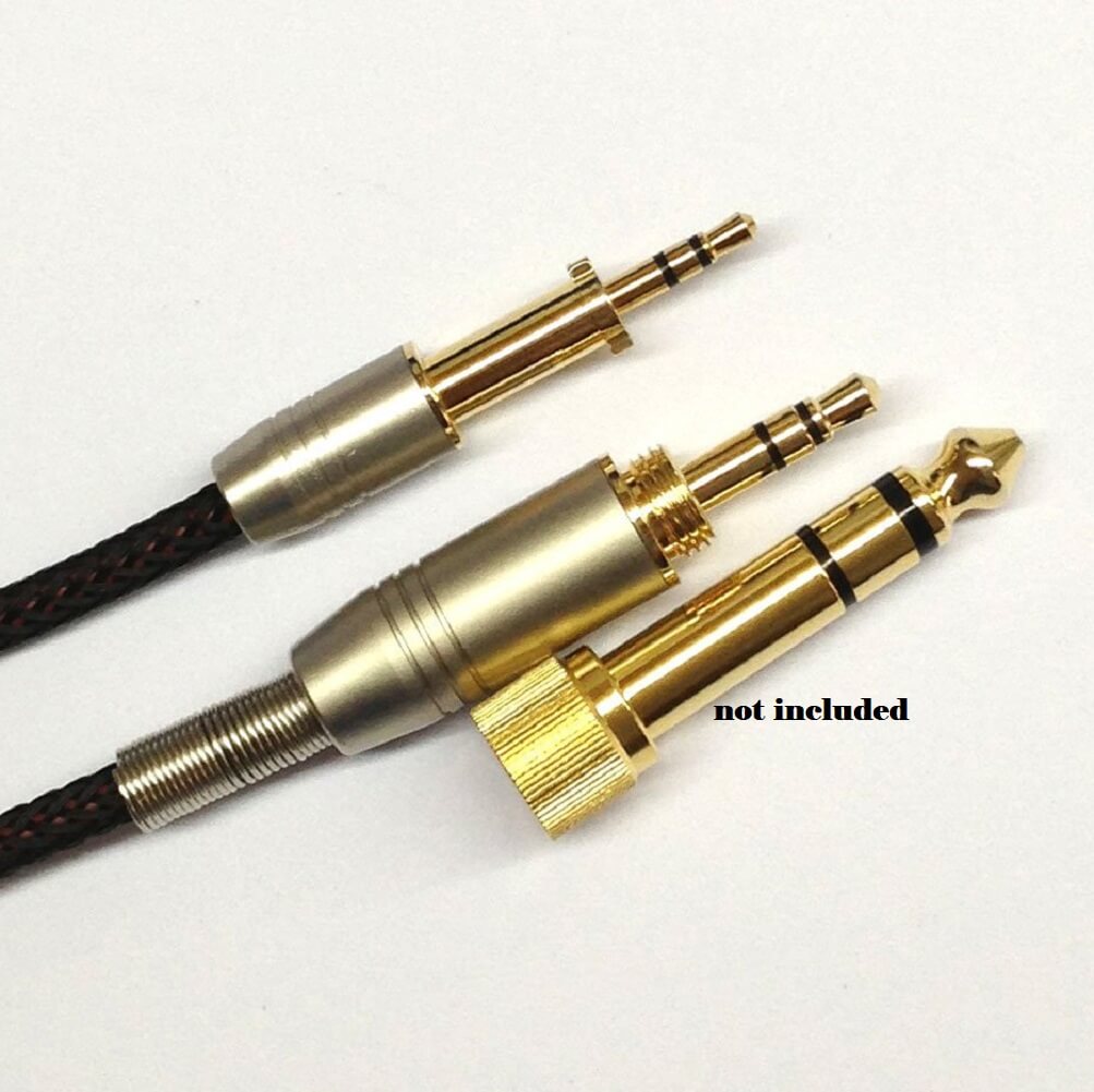 Replacement Audio Upgrade Cable for AKG K450 K451 K452 K480 Q460 Headphones 1.2M - Imported from UK