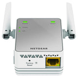 NETGEAR N300 WiFi Range Extender / Repeater Signal Booster up to 300 Mbps Covers up to 600 sq.ft & 10 devices - Imported from UK