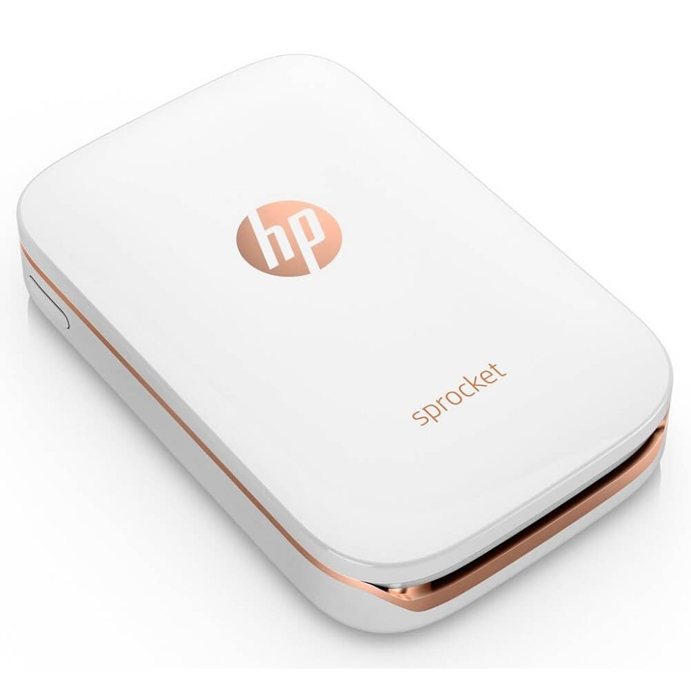 HP Sprocket Photo Printer, Portable Print Social Media Photos on 2x3" Sticky-Backed Paper (Container Product Without Box) - Imported from UK