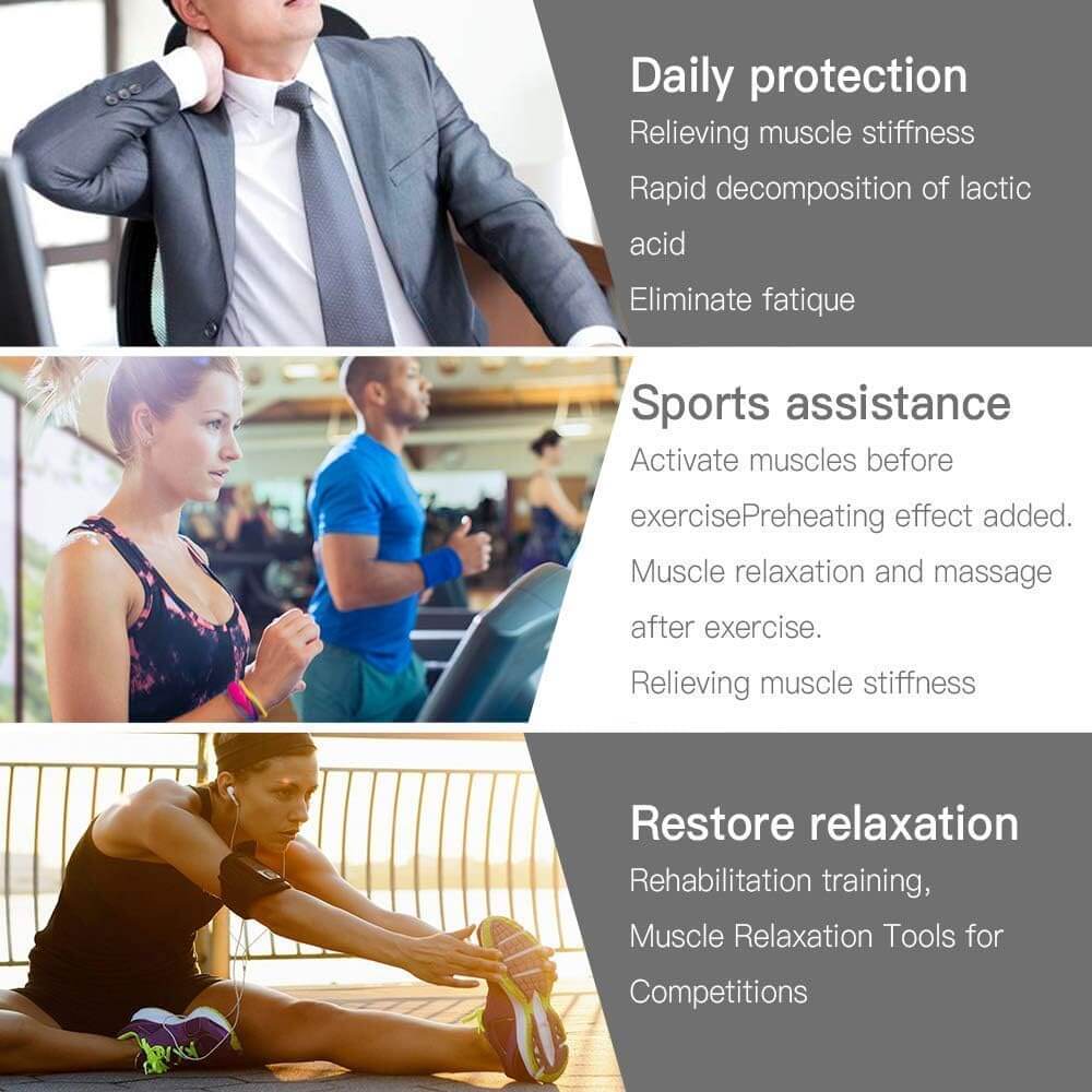 JEERSONN Muscle Massage Gun with 6 Massage Heads 30 Speeds & LCD Display, Ultra-Quiet Hand-Held Deep Tissue Muscle Massager - Imported from UK