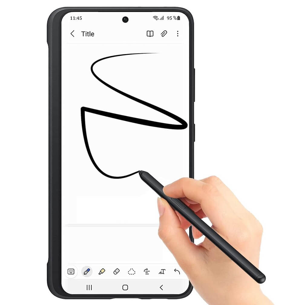 Samsung S21 Ultra S Pen, ORIGINAL Bluetooth Stylus - (Container Product Without Box) - Imported from UK