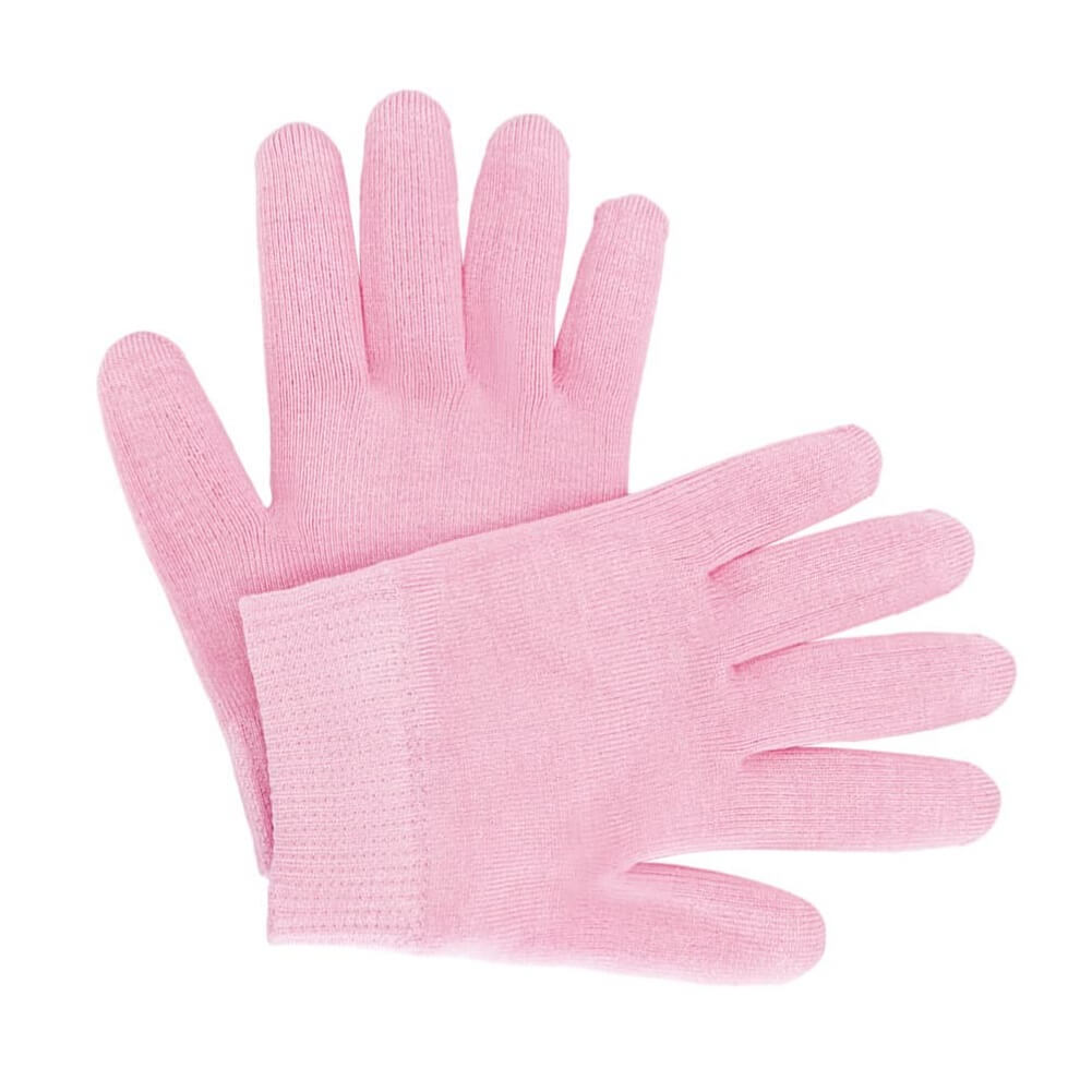 Kruidvat Hands Skin Moisturizing Gel Gloves 1 Pair of Gel Therapy Glove Manicure Gloves for Dry Cracked Hands - Imported from UK