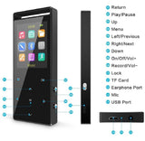 Newiy Start K188 Bluetooth MP3 Digital Music Player, 8GB Hi-Fi Lossless Sound Music Player with FM Radio, Voice Recorder, Date & Time Function, TF Card Supported - Imported from UK