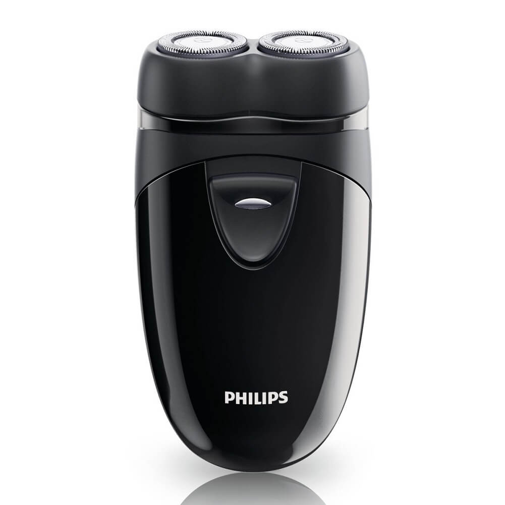 Philips PQ208 Men's Rotary Electric Shaver with 2 Shaving Heads (Container Product Without Box) - Imported from UK