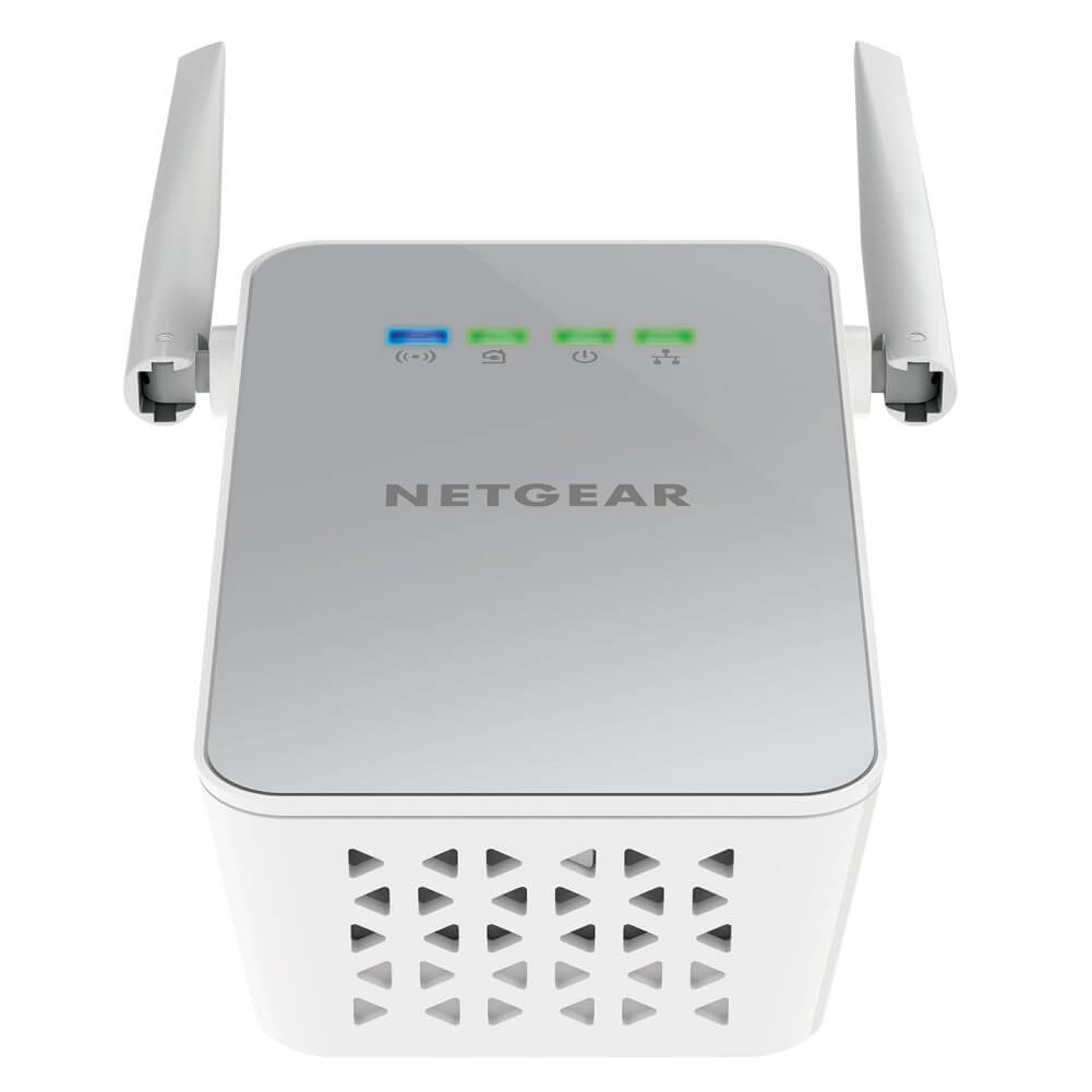 NETGEAR Powerline Adapter + Wireless Access Point Kit, 1000 Mbps Wall-Plug, 1 Gigabit Ethernet Ports (PLW1000-100NAS), 1 Gbps Kit UK Plug - Imported from UK
