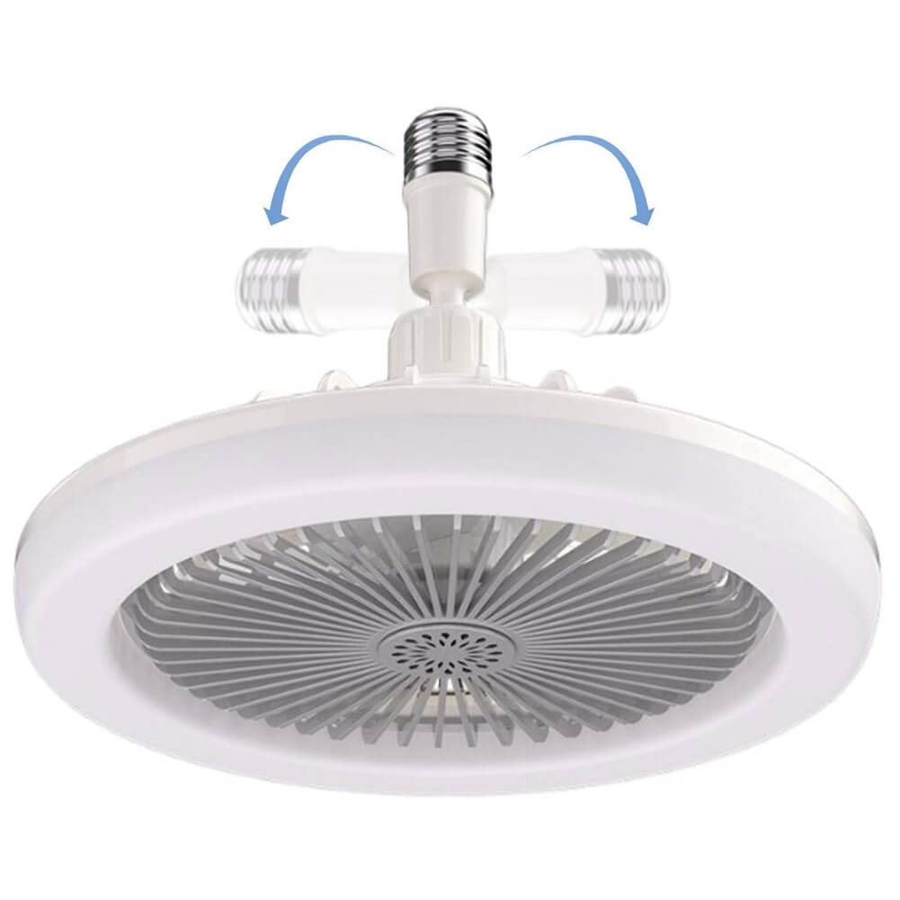 LED Multi-Function Aromatherapy Ceiling Fan Light, E27 Remote Control Dimmable LED Ceiling Fan Light with Timer & 3 Wind Speeds - Imported from UK