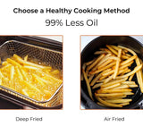 Geepas Digital Air Fryer Touch Screen 1400W 3.5L - Imported from UK