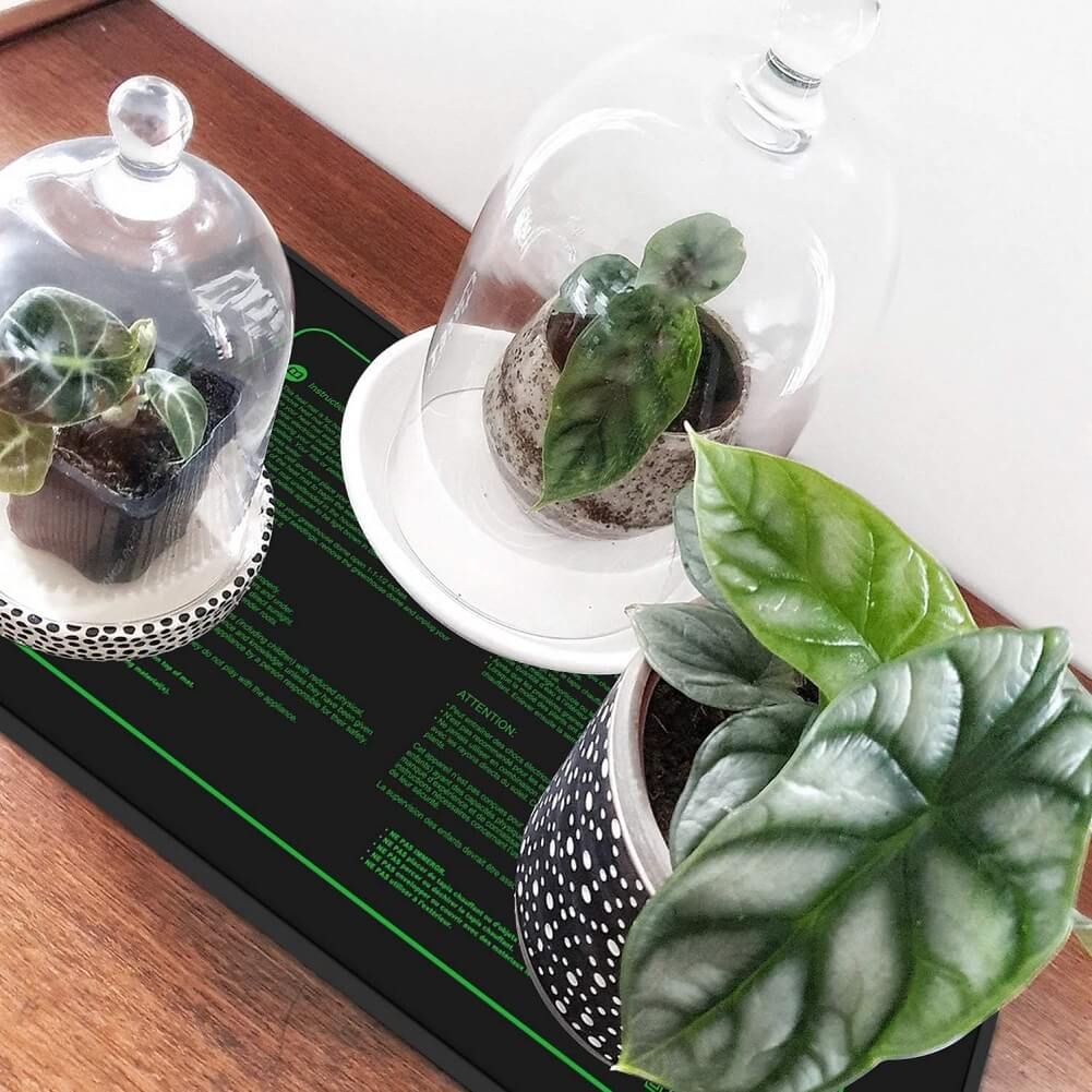LERWAY 21W Seedling Heating Mat Plant Warming Waterproof Greenhouse Heating Pad for Propagation Germination Tray Hydroponic Terrarium Reptile Amphibian – Imported from UK