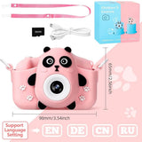 HOMYE Children Digital Camera, 2000W HD 2.0" Screen Photo Camera, Rechargeable Multi Functional Kids Camcorder Toy for Toddler, Teenagers, Girls, Boys - Imported from UK