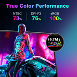 ZEUSLAP P16 16" Portable Monitor, 1920*1200 60Hz 100% sRGB IPS Screen Computer Gaming Monitor for Laptop Phone Switch Xbox PS4/PS5 Steam Deck - Imported from UK