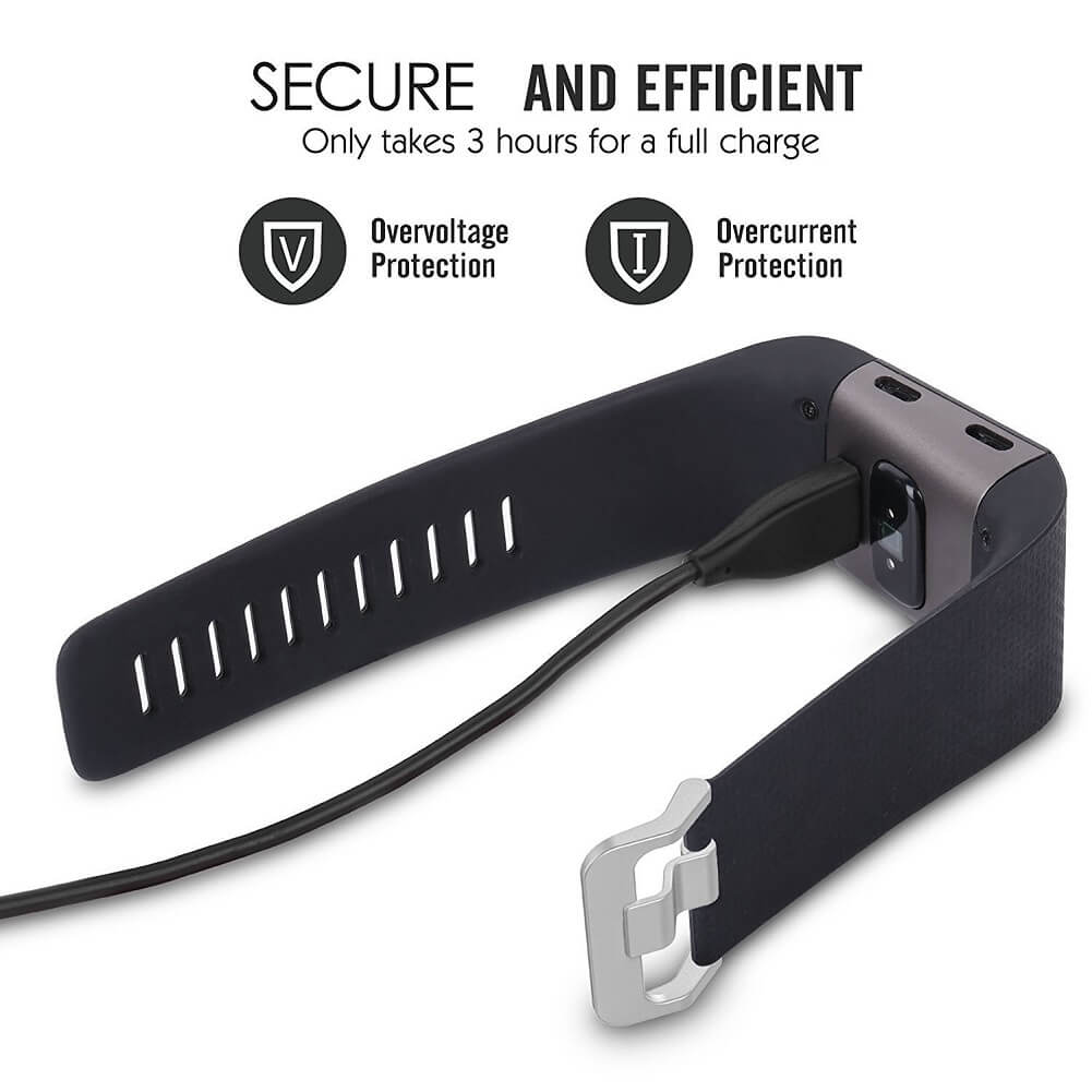 Fitbit Surge Charger Replacement 1M Charging Cable for Fitbit Surge Fitness Smart Watch - Imported from UK