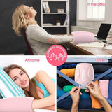 Cotsoco Wireless Rechargeable Hand Massager with Heat, 3 Levels Compression Pressure Point Therapy for Arthritis, Pain Relief, Finger Numbness, (Container Product Without Box) - Imported from UK