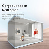 3D Holographic Advertising WiFi Fan Projector, 1532 Lamp Beads 6 Leaves & 115cm Hi-Resolution Hologram Air Imaging Rotating Suspension, Ideal for Advertising Displayer Business/Shop/Party/Events/Malls & Exhibitions,(iOS Supported)- Imported from UK