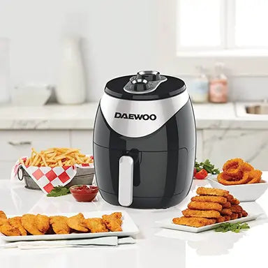 Daewoo Air Fryer With Rapid Air Circulation Technology 1500W 4L (Korean Technology) - Imported from UK