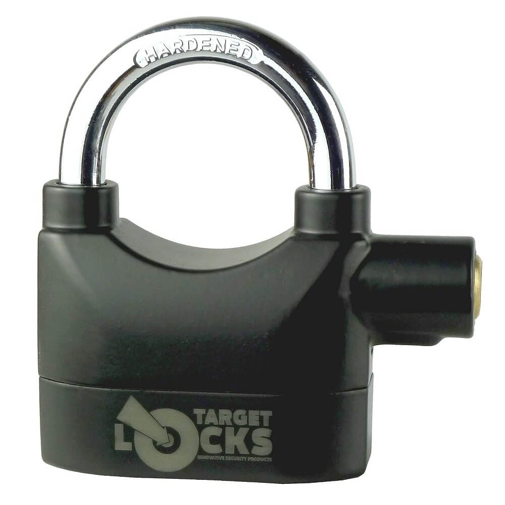 High Security Alarm Padlock (Original), Multipurpose Smart Siren Alarm Padlock, Secure Home, Office, Bike, etc with 1.5V LR44 Battery Strip – Imported from UK