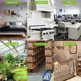 Temperature Humidity Meter with Alarm Clock, HTC-1 Large Screen Digital Thermo Hygrometer (Amazon Container Product as it is, No Warranty, No Guarantee, No Return, No Exchange) - Imported from UK