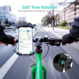 Autkors Adjustable Bike Phone Holder Mount, 360° Rotation Anti-Vibration Super Stable Bike Phone Mount Compatible with 4.7″ to 7.0″ Smartphones - Imported from UK