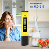 PH Meter 0-14 PH Measurement Range PH Tester, Suitable for Accurate Testing of Drinking Water, Aquariums, Swimming Pools, Hydroponics & More - Imported from UK