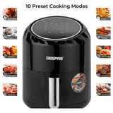 Geepas Digital Air Fryer Touch Screen 1400W 3.5L - Imported from UK