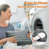 OneAmg 75W Heating Pads with 6 Heat Settings & Auto Shut Off, Soft Machine Washable Electric Heat Pads with Velcro for Abdominal Neck Shoulder Pain Relief (Container Product Without Box) - Imported from UK
