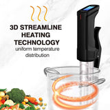 Inkbird ISV-100W WiFi Sous Vide Cooker,  1000W Precise Temperature & Time Control with Fast Heating, Smart Wireless Immersion Circulator - Imported from UK