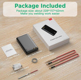Kerpu Portable Spot Welder Machine, 5000mAh DIY 18650 Battery, Portable Battery Welder with Type-C Port 2.1A Input - Imported from UK