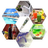 Dr.Meter PH100 Ph Meter, 0.01 Resolution High Accuracy Pocket Size Ph Meter with ATC, 0-14pH Measurement Range Water Quality Tester for Household Drinking, Pool, Juice, Laboratory & Brewing - Imported from UK