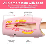 Cotsoco Wireless Rechargeable Hand Massager with Heat, 3 Levels Compression Pressure Point Therapy for Arthritis, Pain Relief, Finger Numbness, (Container Product Without Box) - Imported from UK