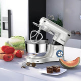 HOWORK Stand Mixer Stainless Steel 8L Bowl 1500W Food Mixer, Multi Functional Kitchen Electric Mixer with Dough Hook, Whisk, Beater - Imported from UK