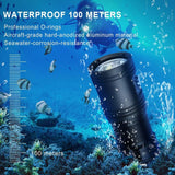 TrustFire DF30 150° Diving Photography Video Flashlight, 2350 Lumens Underwater Camera Dive Light (Container Product Without Accessories & Box) - Imported from UK
