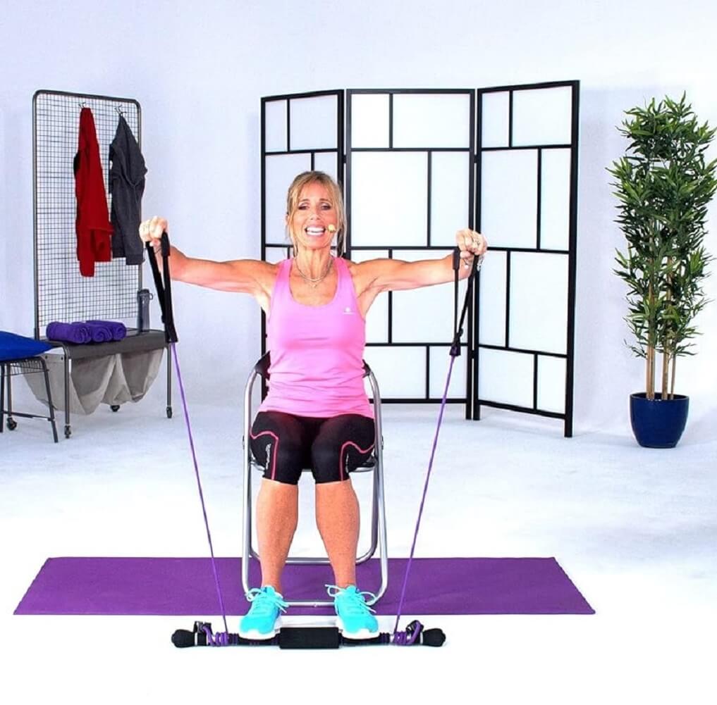 Summers GymMagic Resistance Bands Workout Fitness Exercises, Pilates Bar Yoga Stick Home Training Exercise Trainer, Full Body Toning Band - (Container Product Without Box) - Imported from UK