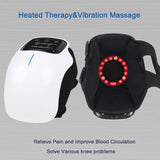 Smart Wearable Knee Massager with Large LED Screen, Rechargeable Knee Massage with Heat for Knee Joint Pain Injury, Swelling & Stiffness - Imported from UK