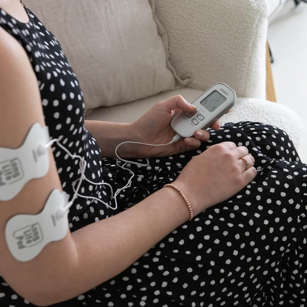 OMRON HV-F021-AP Electronic Nerve Stimulator - Imported from UK