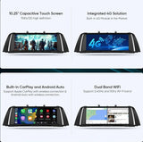 BM-W 5 Series Multimedia Player for F10/F11/520 (2011-2016) CIC/NBT System, Upgrade 10.25" Apple Carplay Android 9.0 Stereo Player, Qualcomm Snapdragon 665, (4GB+64GB) Built-in 4G LTE Wireless, GPS Navigation - Imported from UK