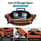 Exquisite Fishing Waist Bag Portable Waterproof Tackle Sling Bag For Outdoor Activities - Imported from UK