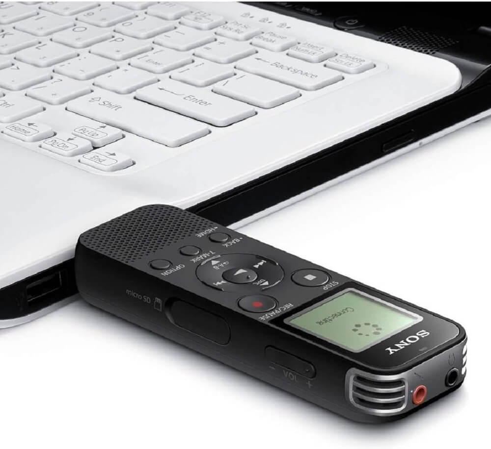 Sony ICD-PX470 Stereo Digital Voice Recorder with Built-in USB (Container Product Without Box) - Imported from UK