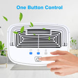 Levoair 2L Dehumidifier, Small Dehumidifier with Drain Hose for Up to 650sq.ft Ultra Quiet Portable Dehumidifier Ideal for Removing Damp Mold Moisture - Imported from UK