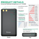 Kerpu Portable Spot Welder Machine, 5000mAh DIY 18650 Battery, Portable Battery Welder with Type-C Port 2.1A Input - Imported from UK