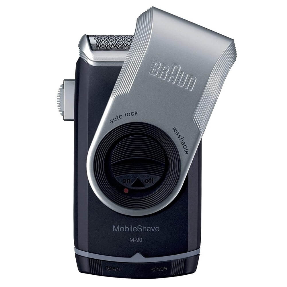 Braun M90 Men's Precision Trimmer Washable Mobile Shaver (Amazon Container Product Open Box) - Imported from UK