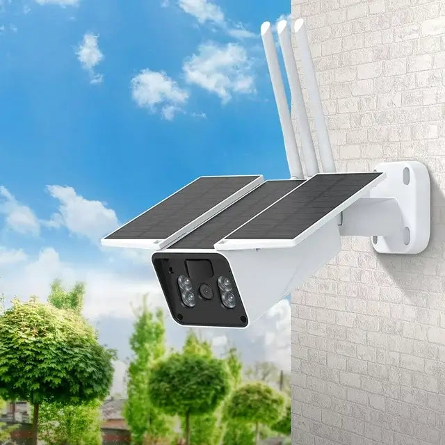 Koogeek Outdoor Solar WiFi Security Camera, 1080P HD Night Vision TF Card Slot PIR Motion Detection APP IP67 2-Way Audio Cloud Service - Imported from UK